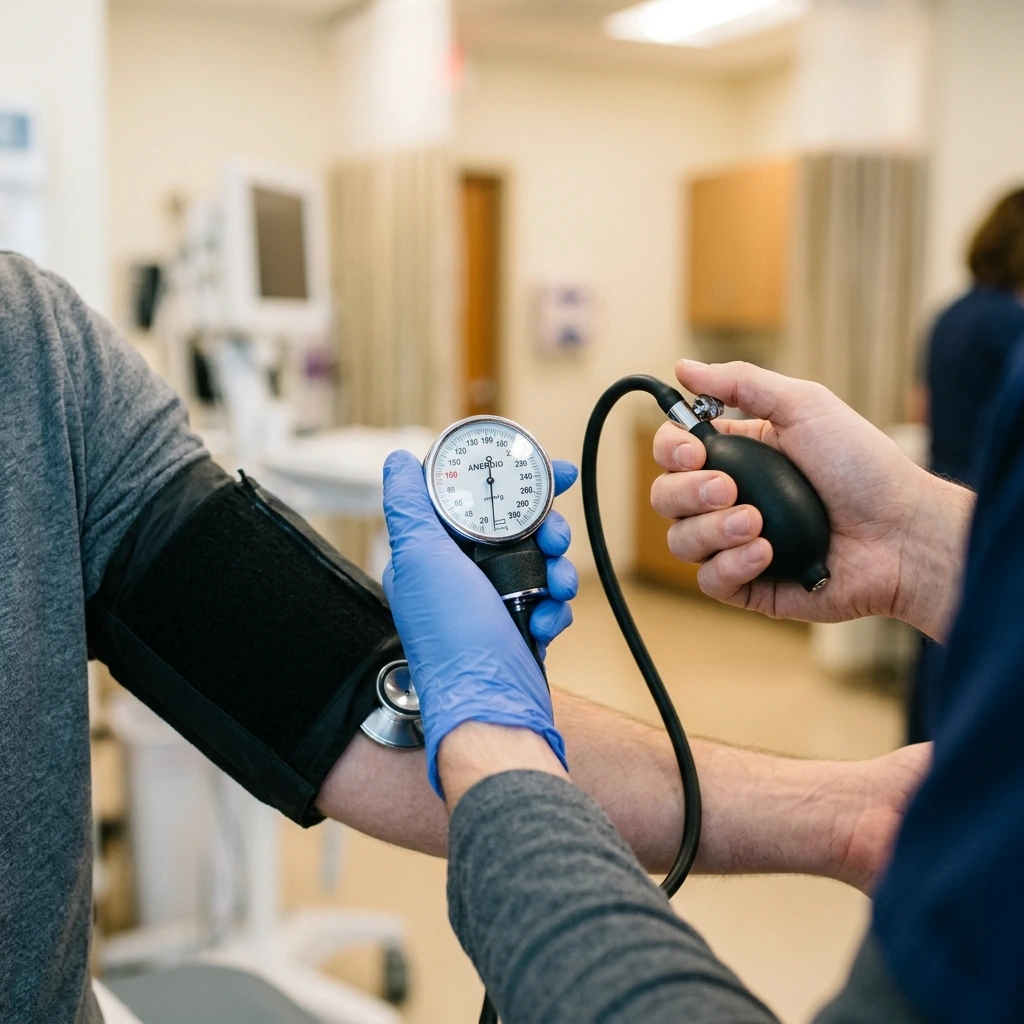 AI Generated Aneroid Sphygmomanometer Measurement